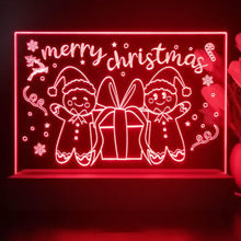 ADVPRO Merry Christmas - Gingerbread man Tabletop LED neon sign st5-j5107 - Red